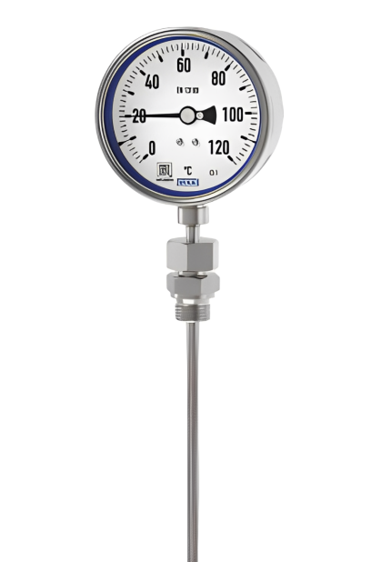 ترمومتر بی‌متال ویکا WIKA صفحه 10 سانت R55.02