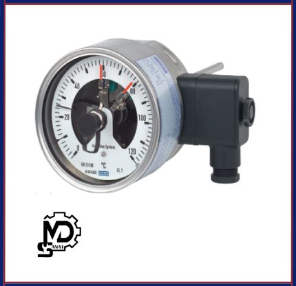 ترموستات بی متال ویکا WIKA صفحه 10 سانت دو کنتاکت TGS55