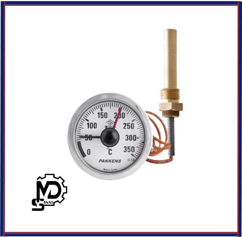 ترمومتر پکنز PAKKENS صفحه 6 سانت عمودی TK060- ترمومتر- ترمومتر پکنز- خرید و مشخصات