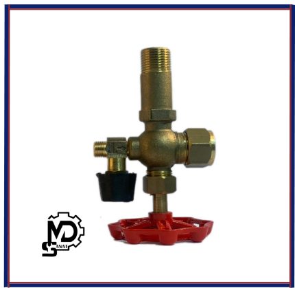 شیر آب‌نما دنده‌ای | شیر آب‌‌نما دیگ بخار