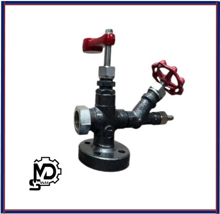 شیر آب‌نما دنده‌ای فولادی | شیر آب‌‌نما دیگ بخار