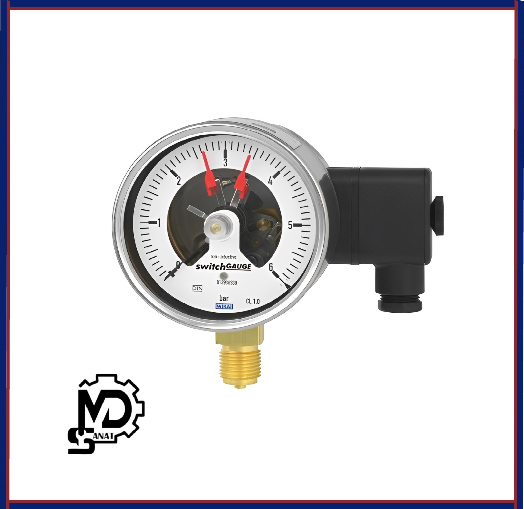 Untitled-2 مانوستات ويکا WIKA مدل PGS21.160 صفحه 10 سانت