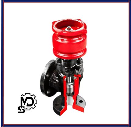 شیر زیر موبری راددار | شیر تخلیه مرحله‌ای بخار