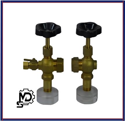 شیر آب‌نما دنده‌ای برنجی | شیر آب‌‌نما دیگ بخار