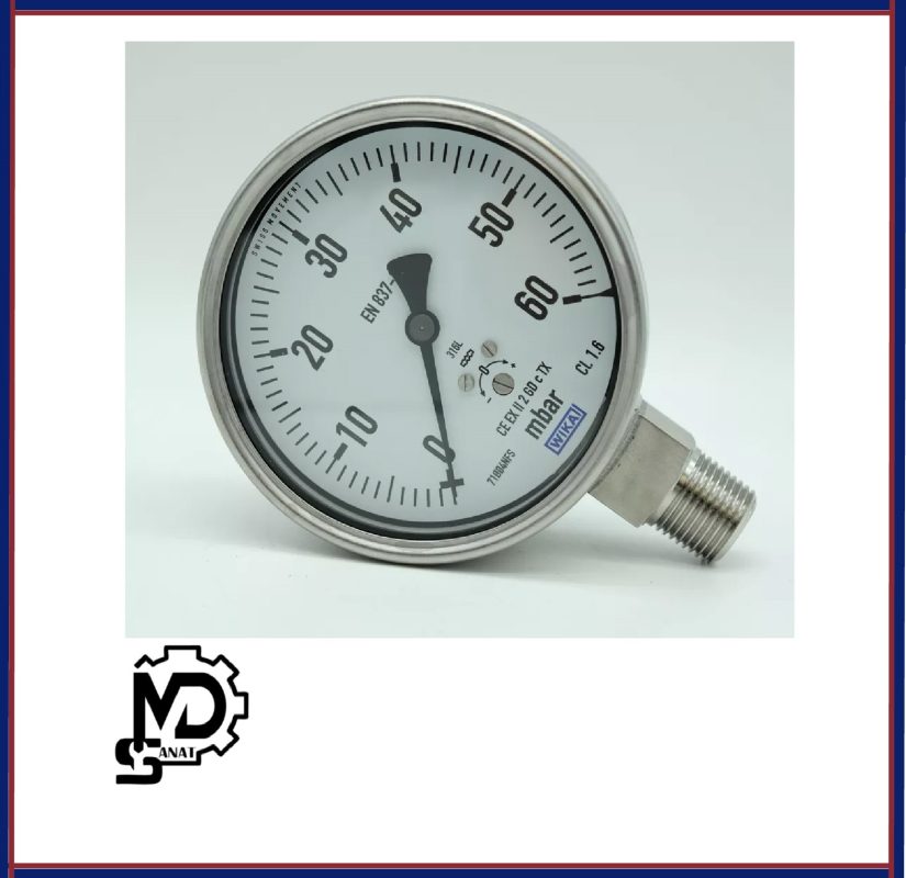 مانومتر کپسولی ویکا WIKA مدل 632.50