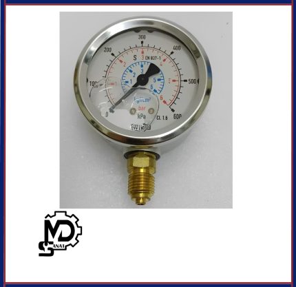 مانومتر روغنی ویکا WIKA مدل 213.53