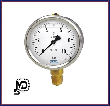 مانومتر روغنی ویکا WIKA مدل 213.53