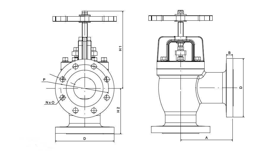 شیر اصلی دیگ بخار: بویلر استاپ برای کنترل بخار خروجی