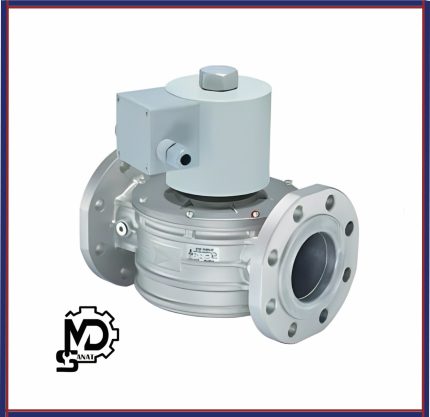 شیر برقی گاز فلنجی تک‌ضرب 1/2 - 2 اینچ ستاک نرمالی کلوز | شیر برقی سریع ستاک