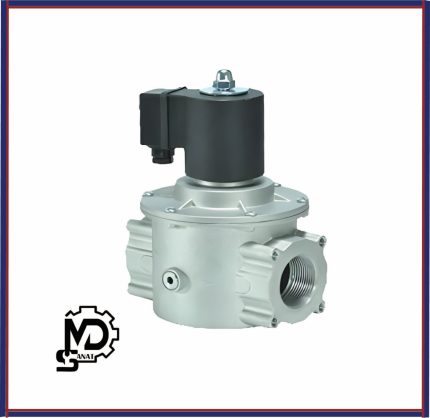 شیر برقی گاز تک‌ضرب 1 اینچ ستاک نرمالی کلوز | شیر برقی سریع ستاک