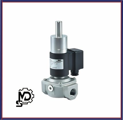 شیر برقی گاز تدریجی 3/4 اینچ ستاک نرمالی کلوز | شیر برقی تدریجی ستاک