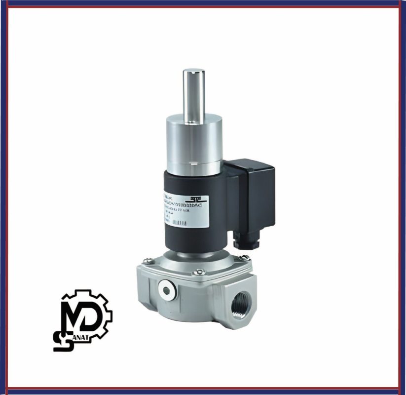 شیر برقی گاز تدریجی 3/4 اینچ ستاک نرمالی کلوز | شیر برقی تدریجی ستاک