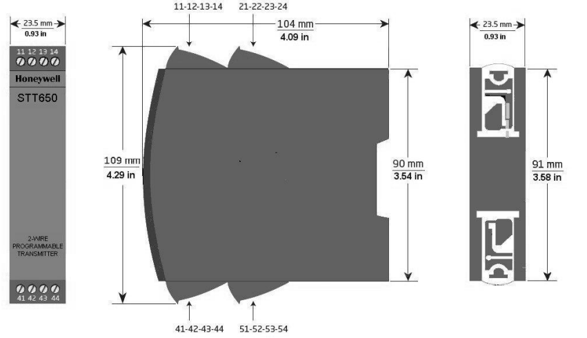  ترانسمیتر دمای STT650 هانیول