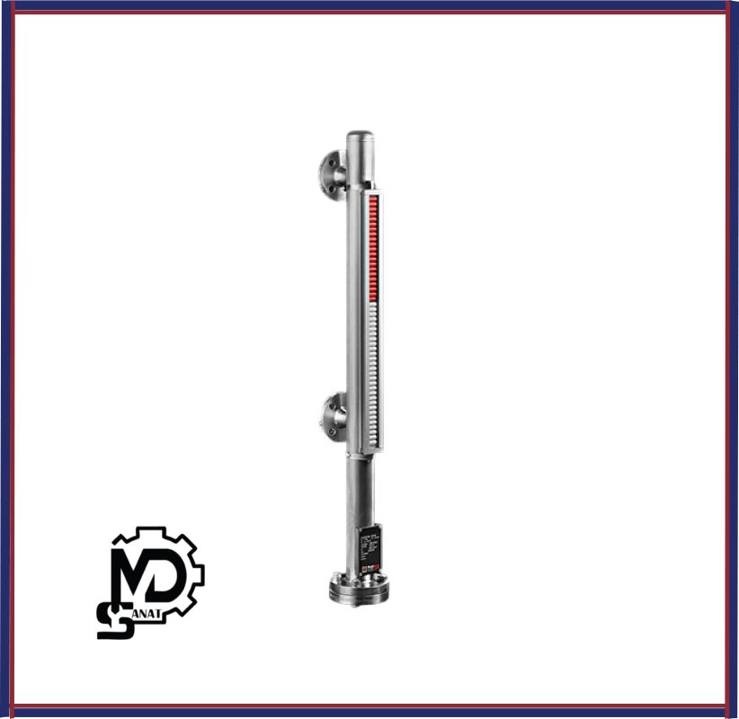 کنترل کننده سطح دیگ بخار مغناطیسی MLG راد دار | لول گیج مغناطیسی دیگ بخار راد دار